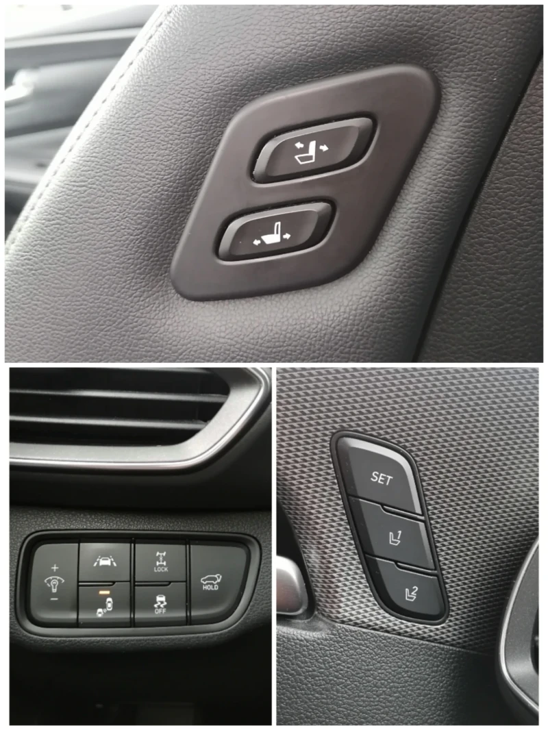 Hyundai Santa fe 4WD* Pano* Обдухване* 360камера* Серв.История* TOP, снимка 11 - Автомобили и джипове - 52415365