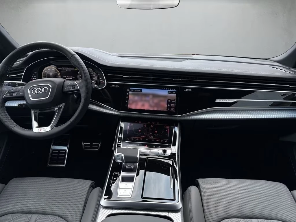 Audi Q8 60 TFSIe / FACELIFT/ S-LINE/ B&O/ HUD/ 360/ MATRIX, снимка 8 - Автомобили и джипове - 55204631