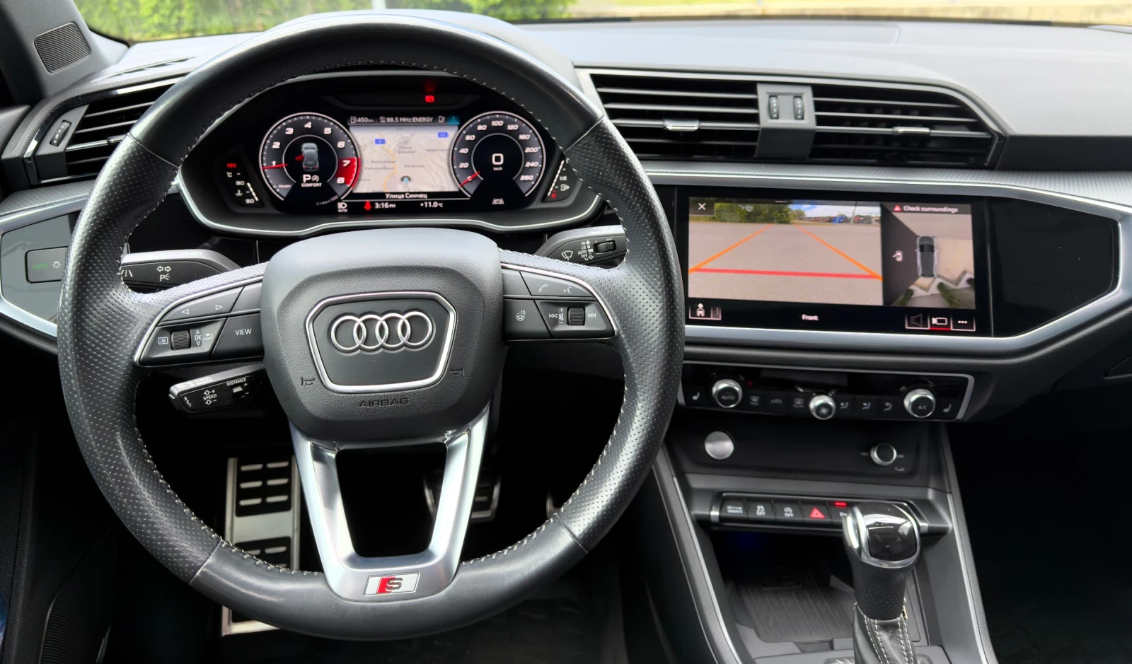 Audi Q3 * 3xS-Line* BlackOptic* , снимка 15 - Автомобили и джипове - 56585927