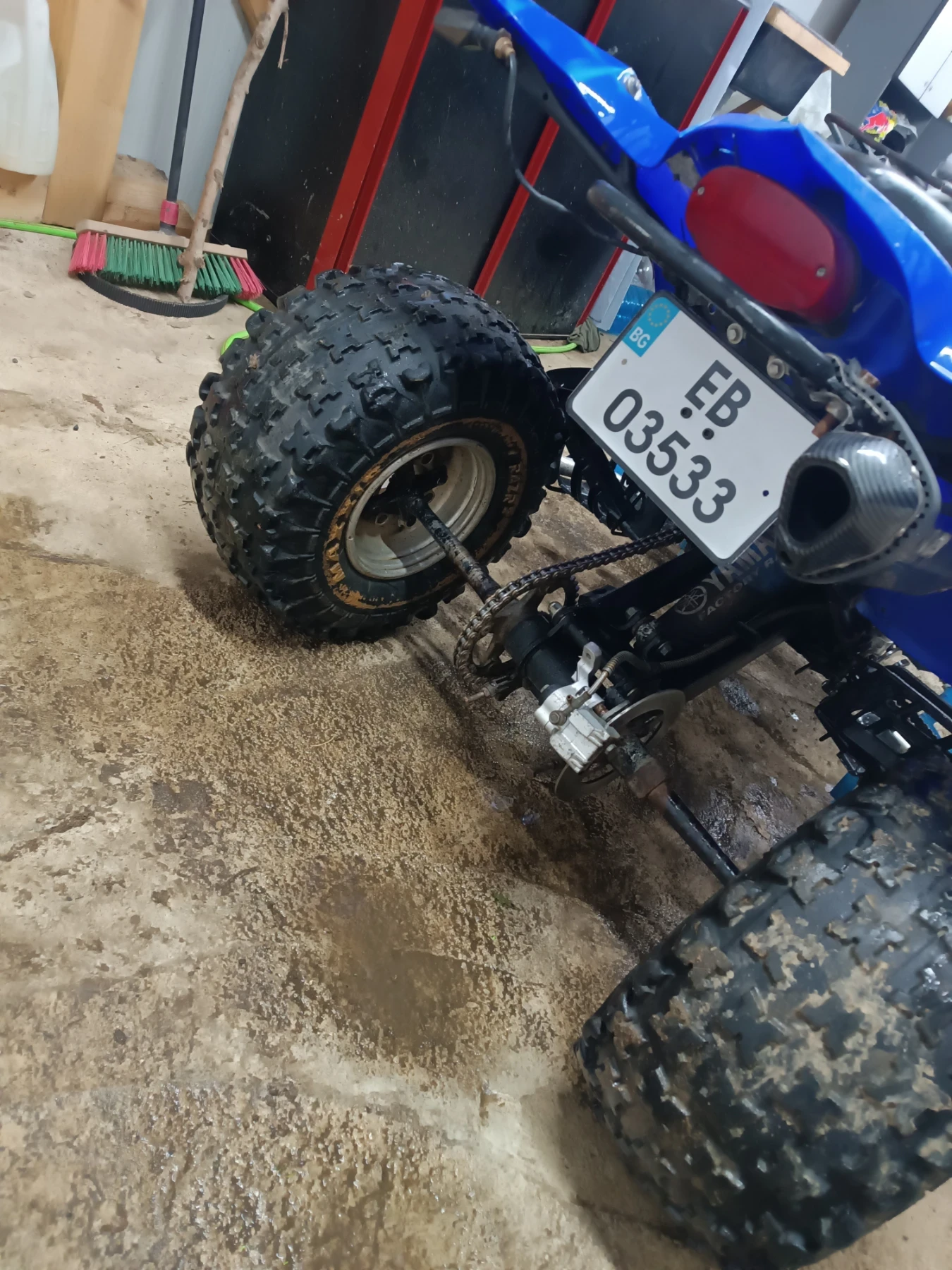 Yamaha Raptor 350 2007 регистрация , снимка 9 - Мотоциклети и мототехника - 50708021