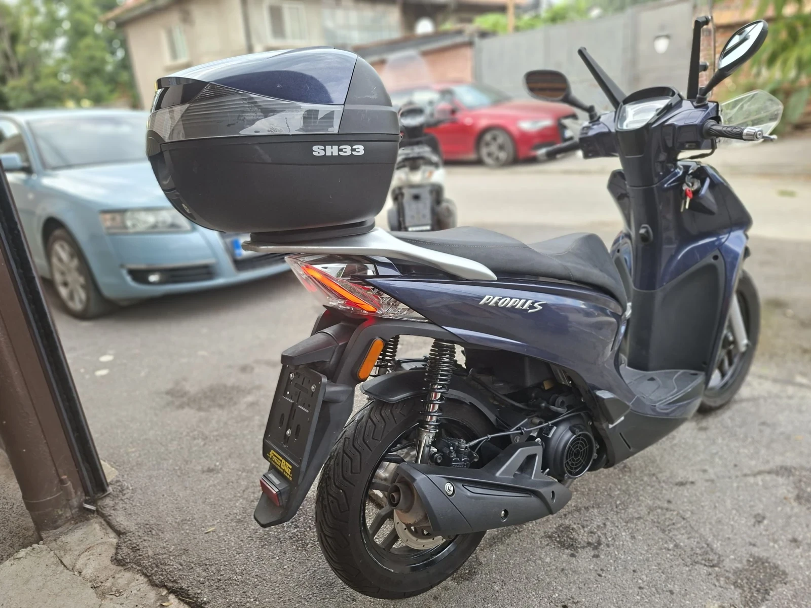 Kymco People Nu feis 200ie ABS става за кемпер лек и пъргав, снимка 9 - Мотоциклети и мототехника - 55327553