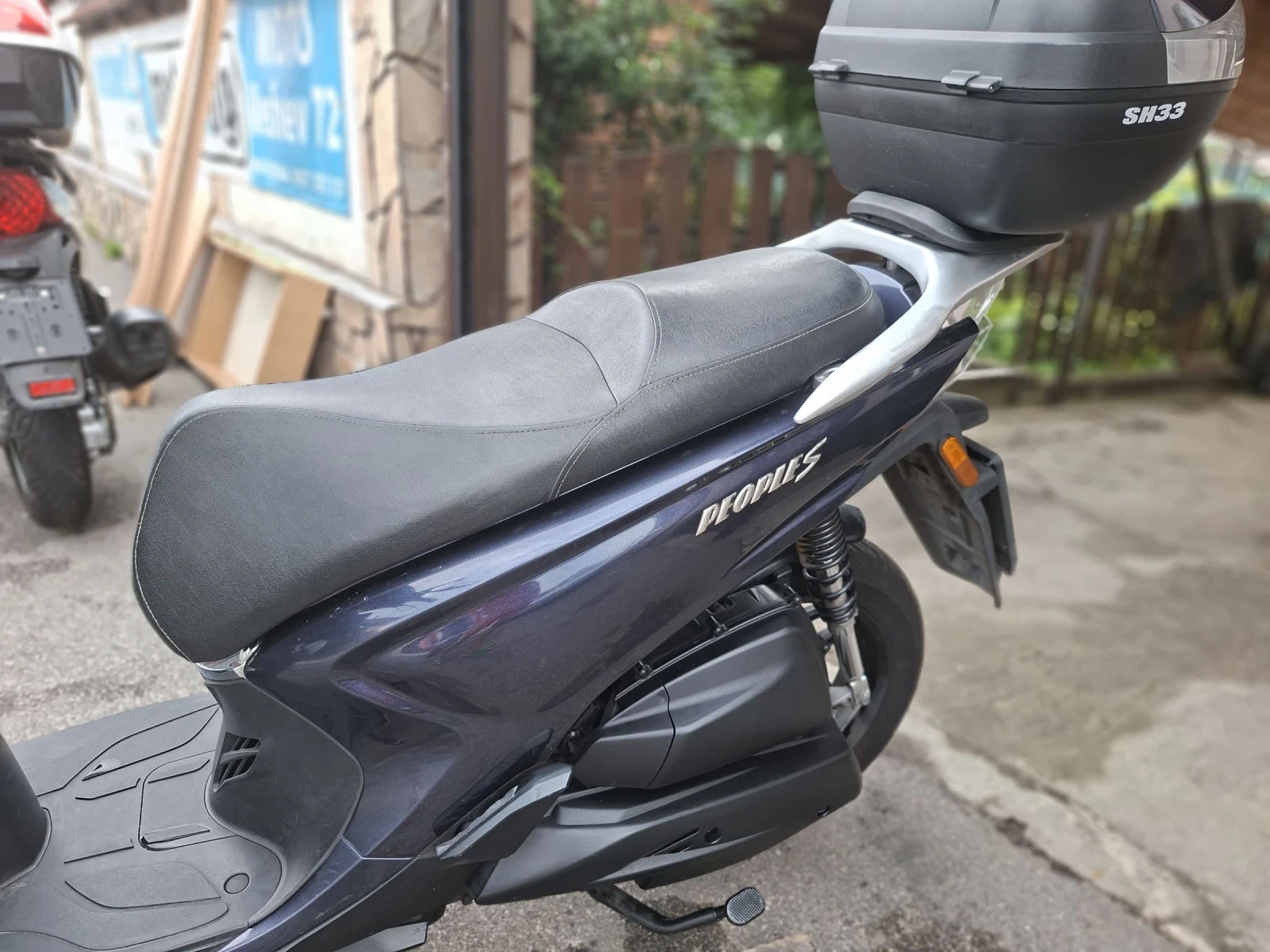 Kymco People Nu feis 200ie ABS става за кемпер лек и пъргав, снимка 11 - Мотоциклети и мототехника - 55327553
