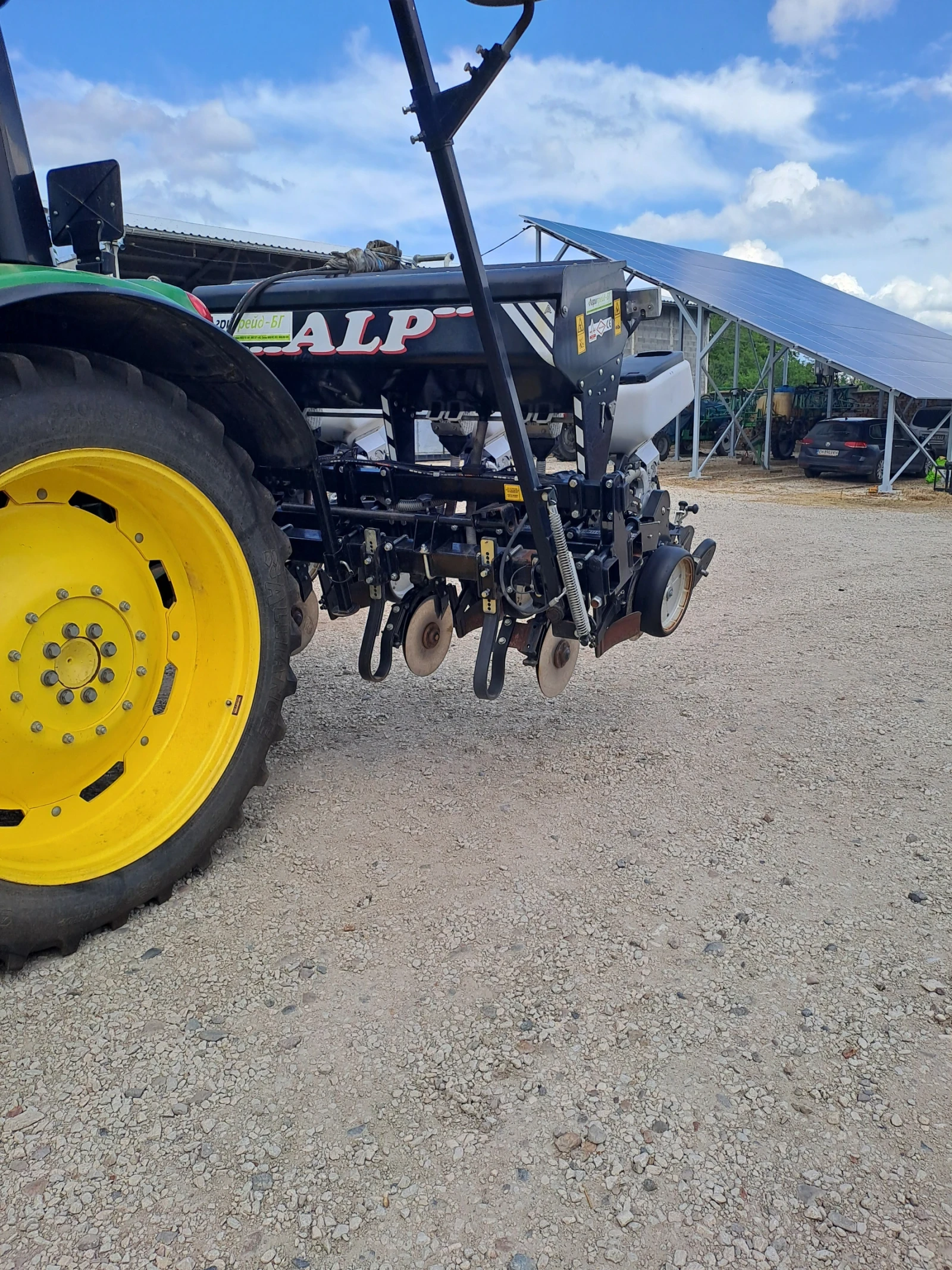 Сеялка ALP Дискова сеялка с компютър , снимка 1