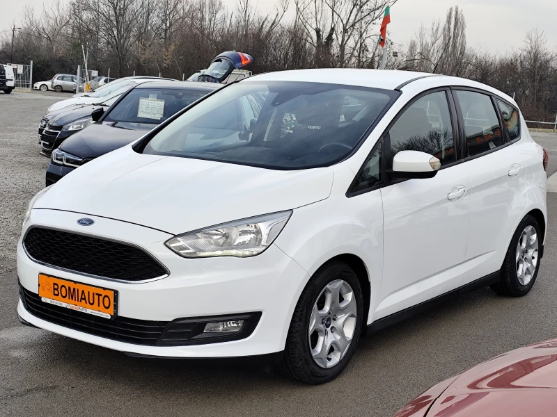 Ford C-max 1.6i* ГАЗ-БЕНЗИН* EURO-6B* LED* FACELIFT, снимка 1 - Автомобили и джипове - 48368210