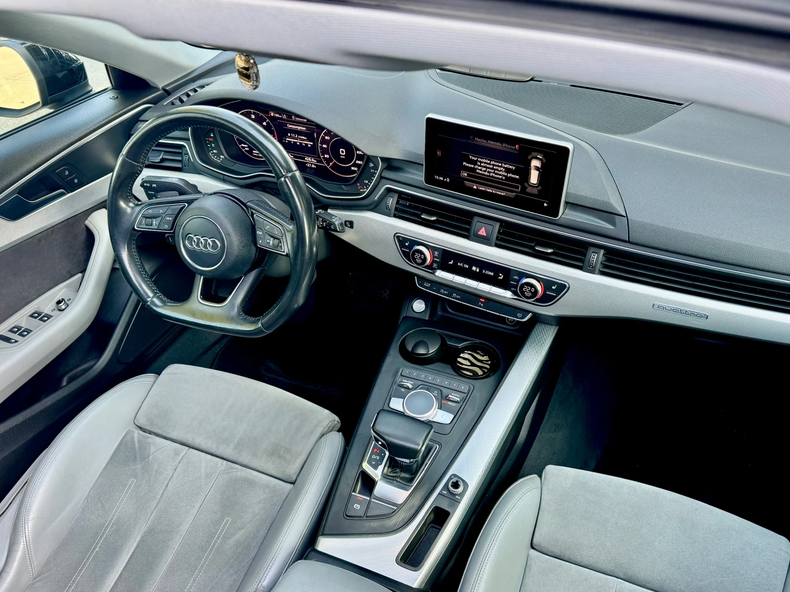 Audi A4 2.0TDI 190к.с Full, Регистрирана, Запазена - изображение 5