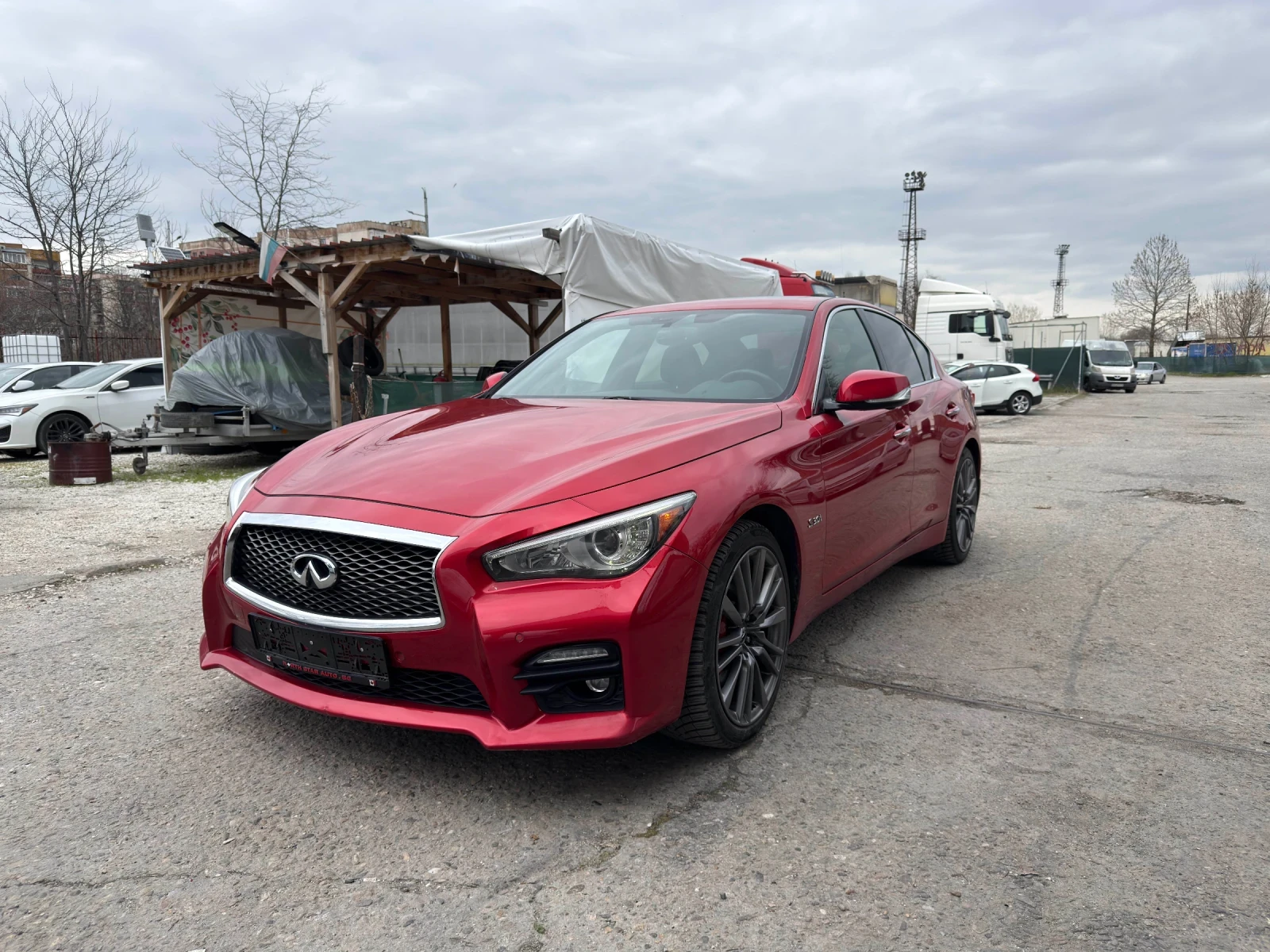 Infiniti Q50 Red Sport, снимка 3 - Автомобили и джипове - 53918233