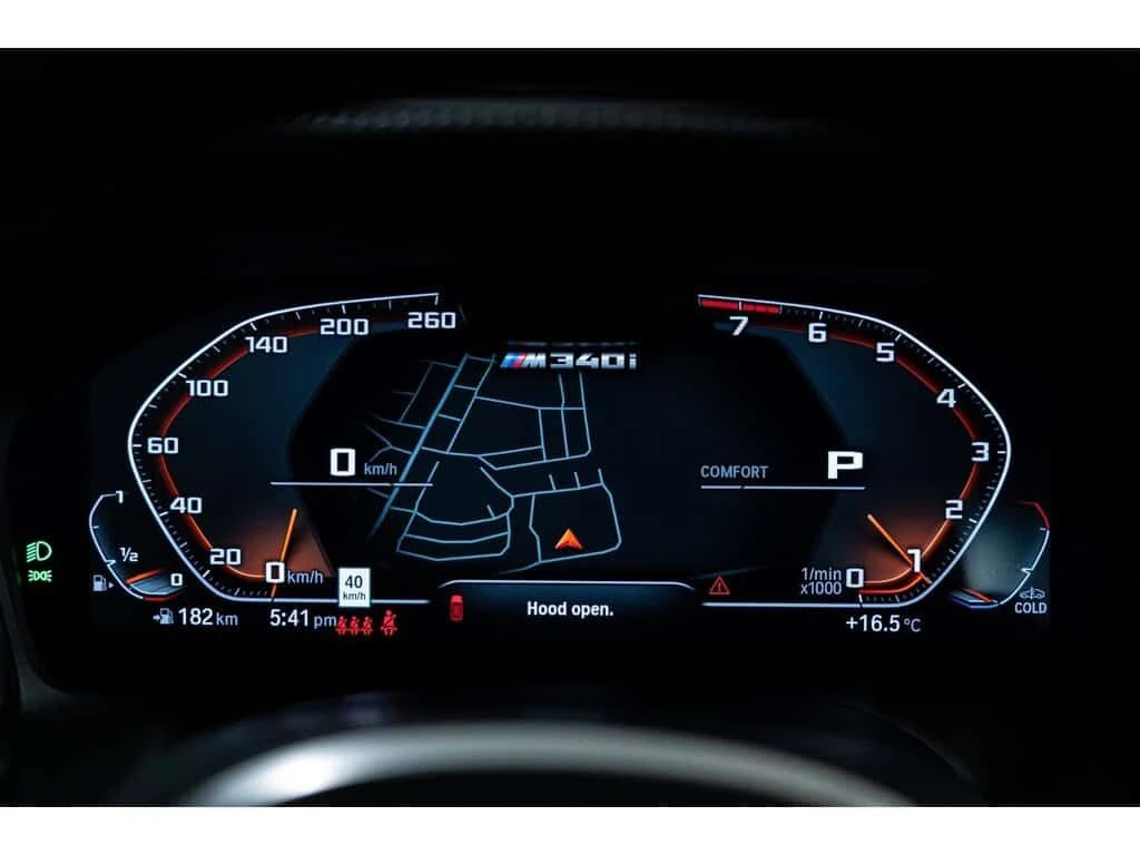 BMW 340 ДИСТРОНИК/360 CAM/HEAD-UP DISPLAY/ШИБИДАХ, снимка 9 - Автомобили и джипове - 53997673