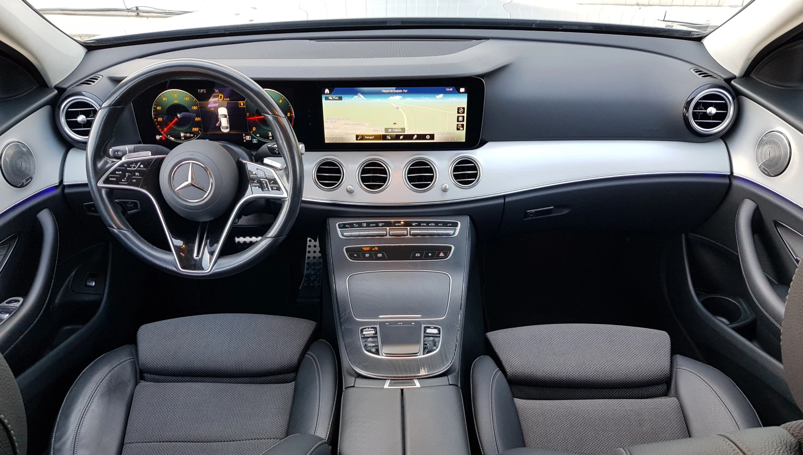 Mercedes-Benz E 200 D OM654 FACELIFT EURO 6D /05/2021г. ЛИЗИНГ, снимка 9 - Автомобили и джипове - 54853819