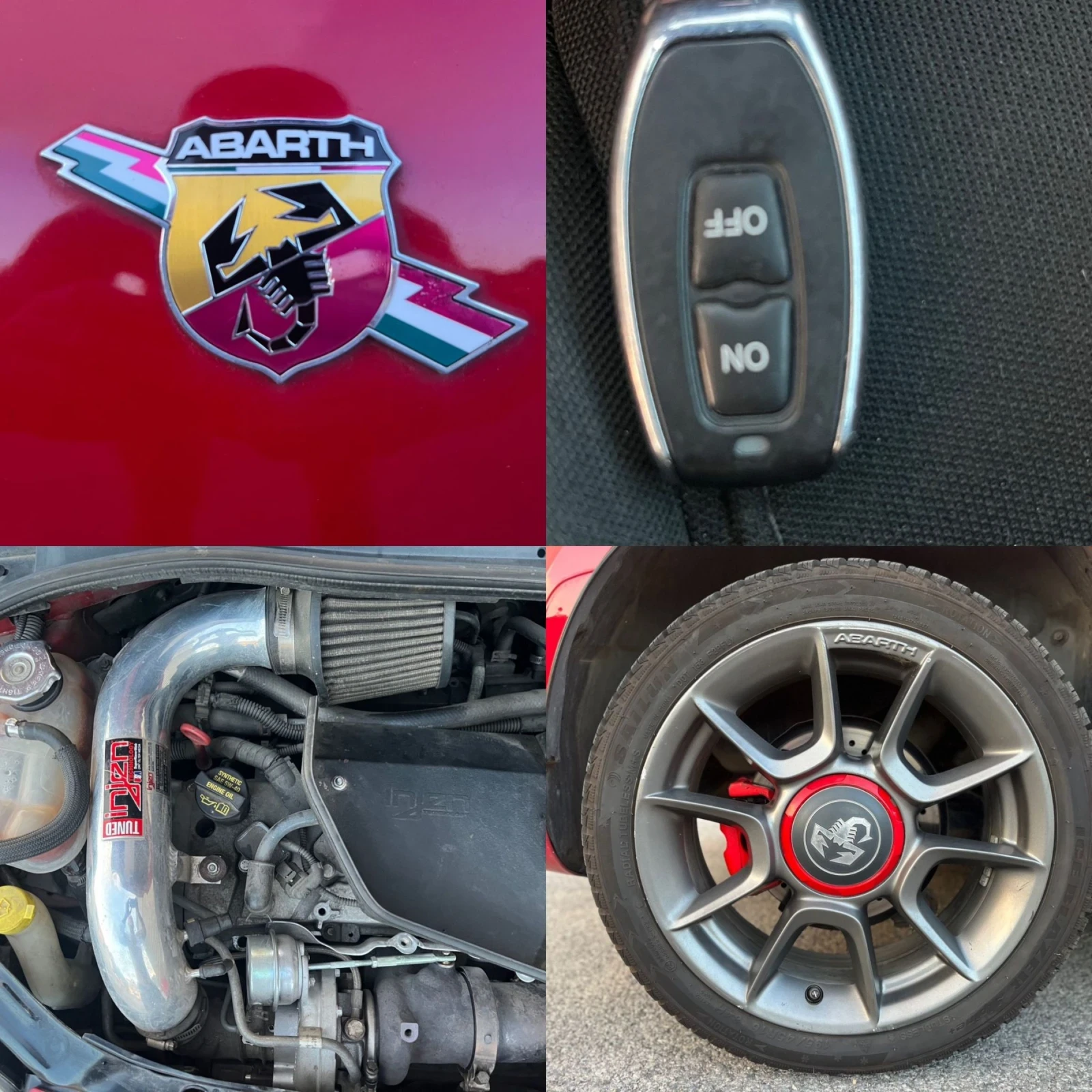 Fiat 500 Abart, снимка 14 - Автомобили и джипове - 55104117