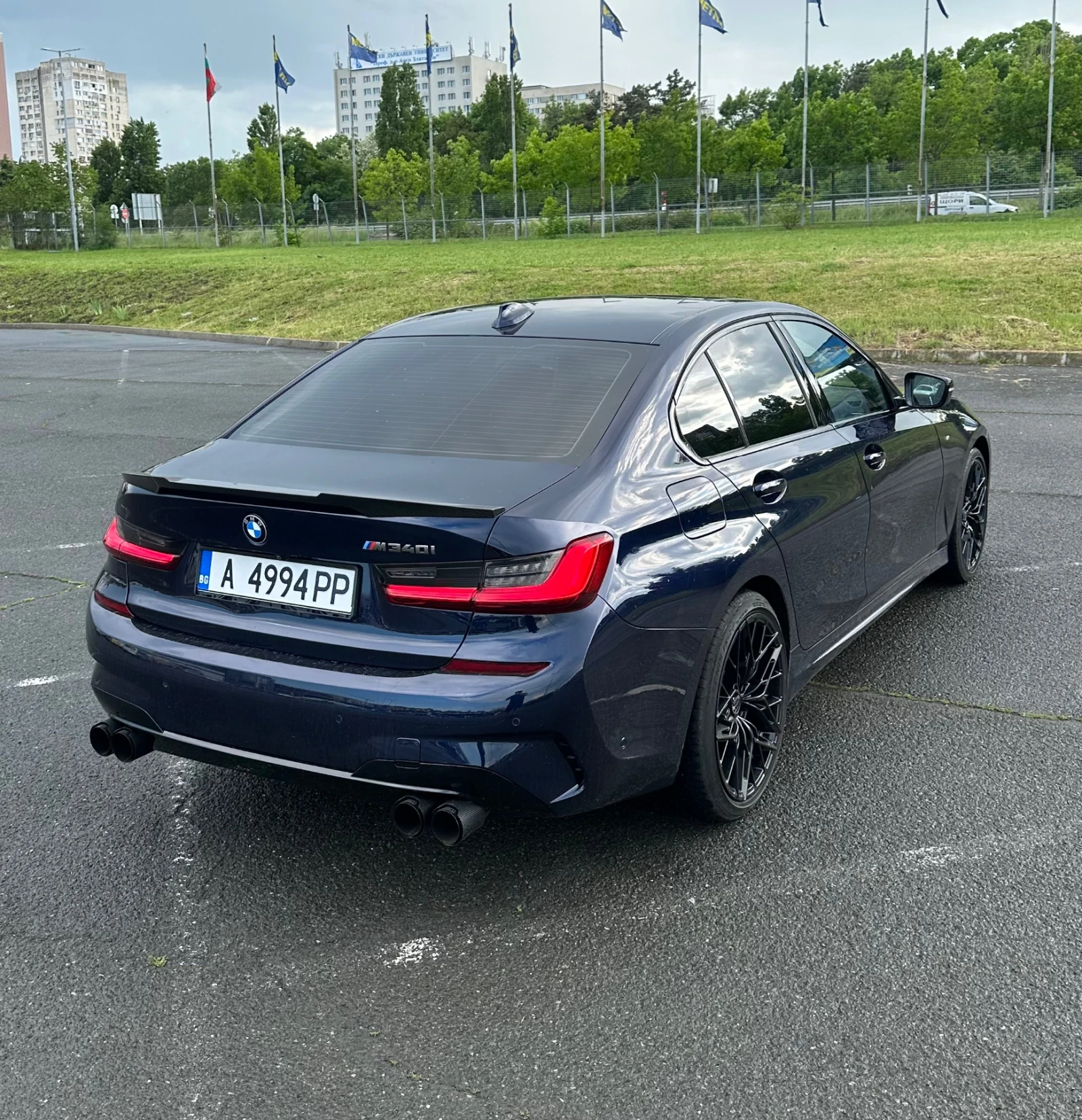 BMW 340 xDrive | Tansanitblau II Metallic | HUD | ЛИЗИНГ, снимка 5 - Автомобили и джипове - 55288769