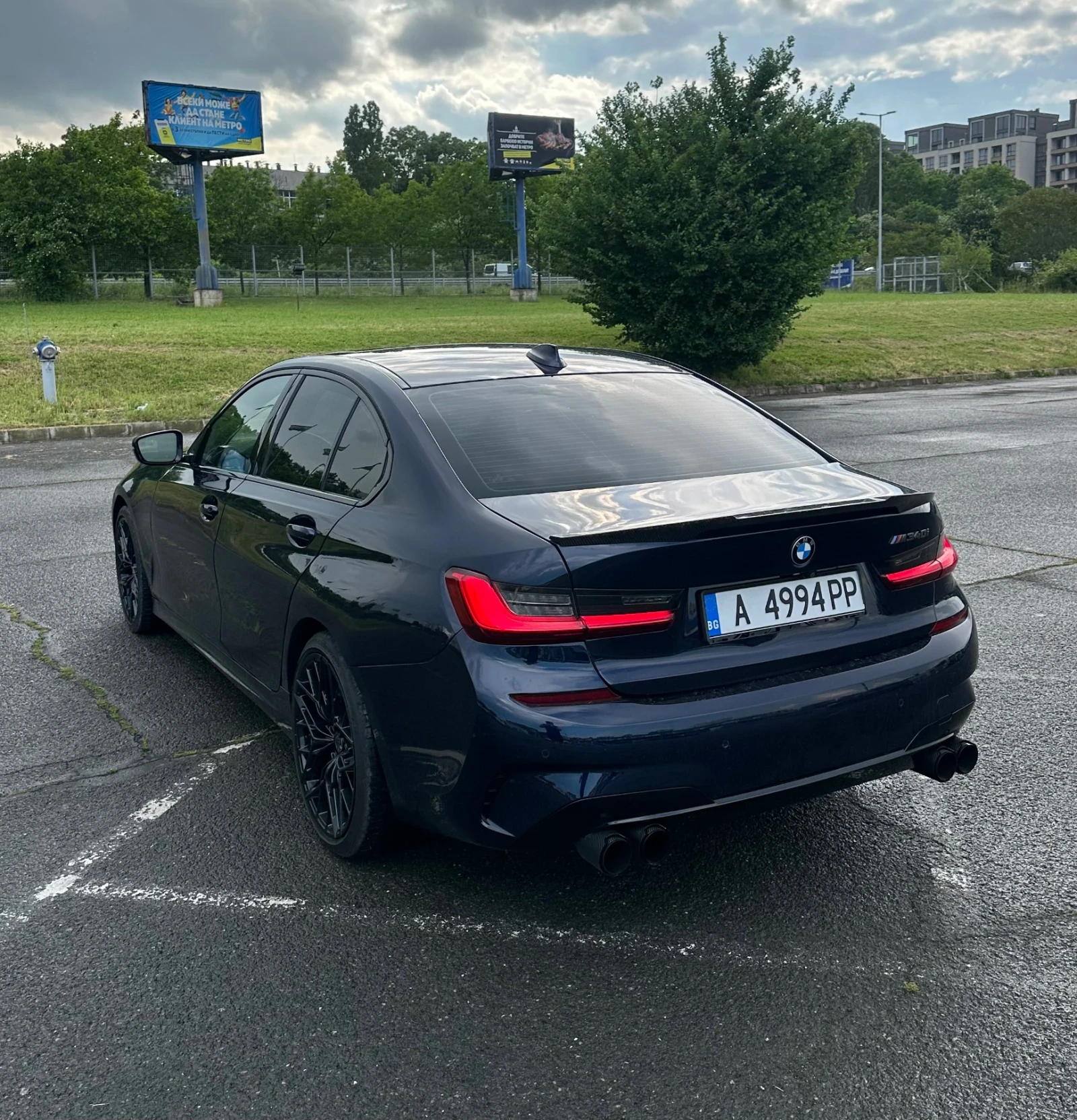 BMW 340 xDrive | Tansanitblau II Metallic | HUD | ЛИЗИНГ, снимка 7 - Автомобили и джипове - 55288769