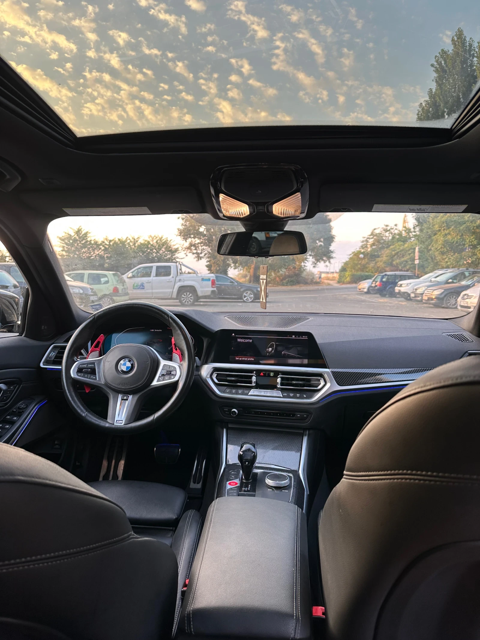 BMW 340 xDrive | Tansanitblau II Metallic | HUD | ЛИЗИНГ, снимка 10 - Автомобили и джипове - 55288769