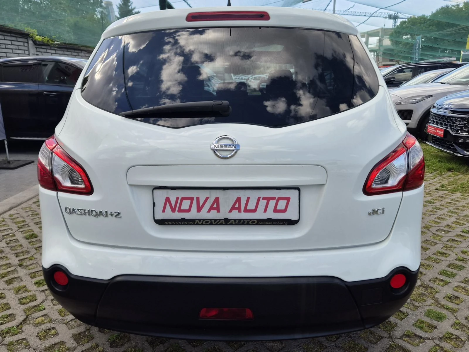 Nissan Qashqai + 2-2.0DCI-150кс-4X4-ПАНОРАМА-7 МЕСТА-190.000км, снимка 3 - Автомобили и джипове - 54981162