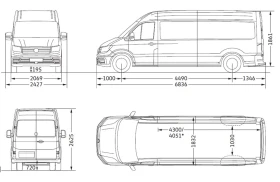 VW Crafter 50 Kasten L 13.6 m3 TDI ����� | Mobile.bg � ����� ������ 12