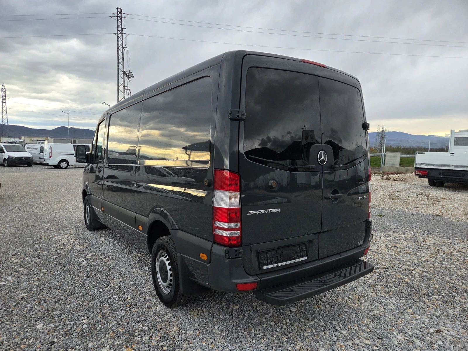 Mercedes-Benz Sprinter 319 CDI, Нави, Климатик, Лед, FULL, Евро 6 - изображение 3