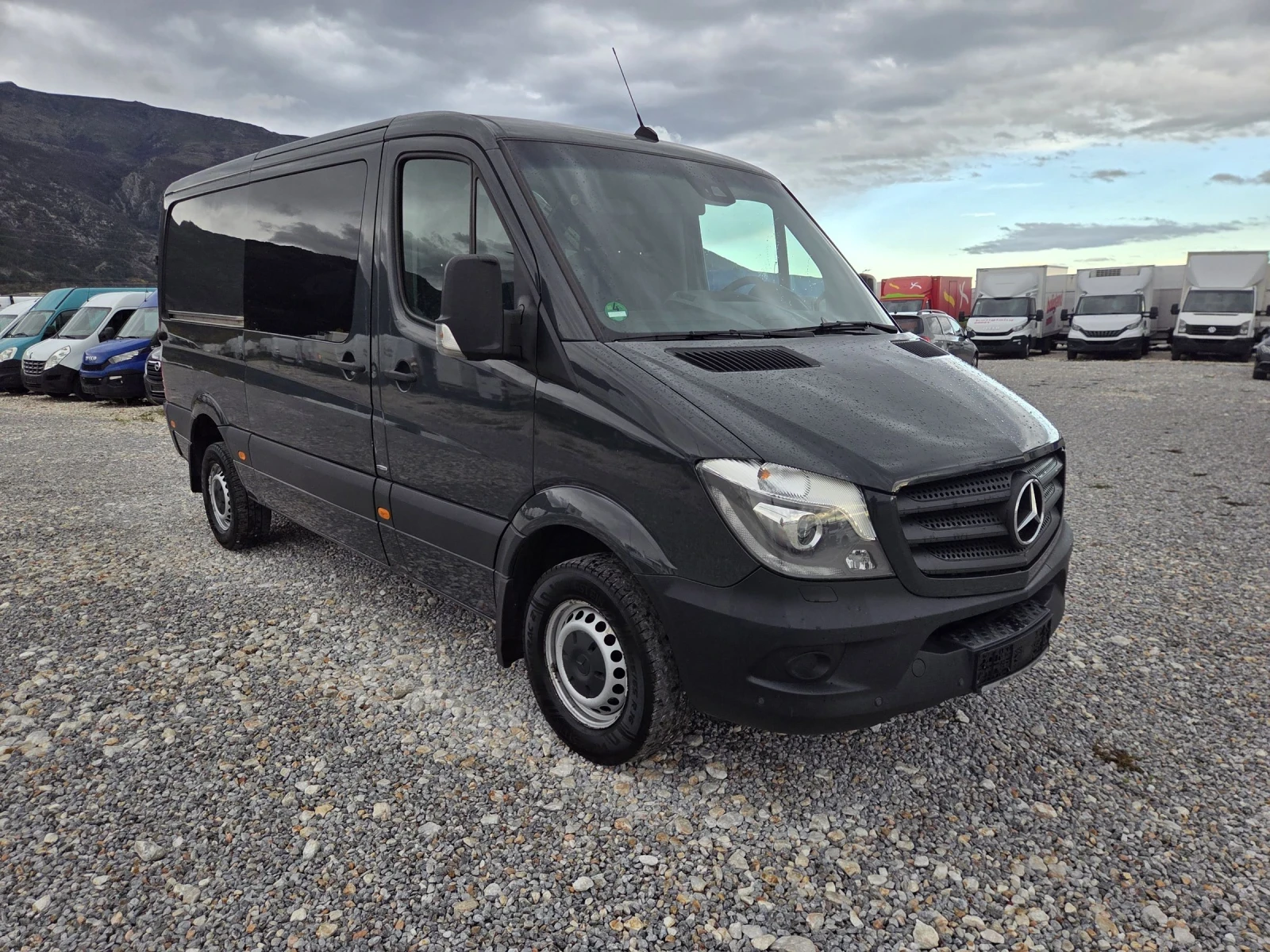 Mercedes-Benz Sprinter 319 CDI, Нави, Климатик, Лед, FULL, Евро 6 - изображение 7