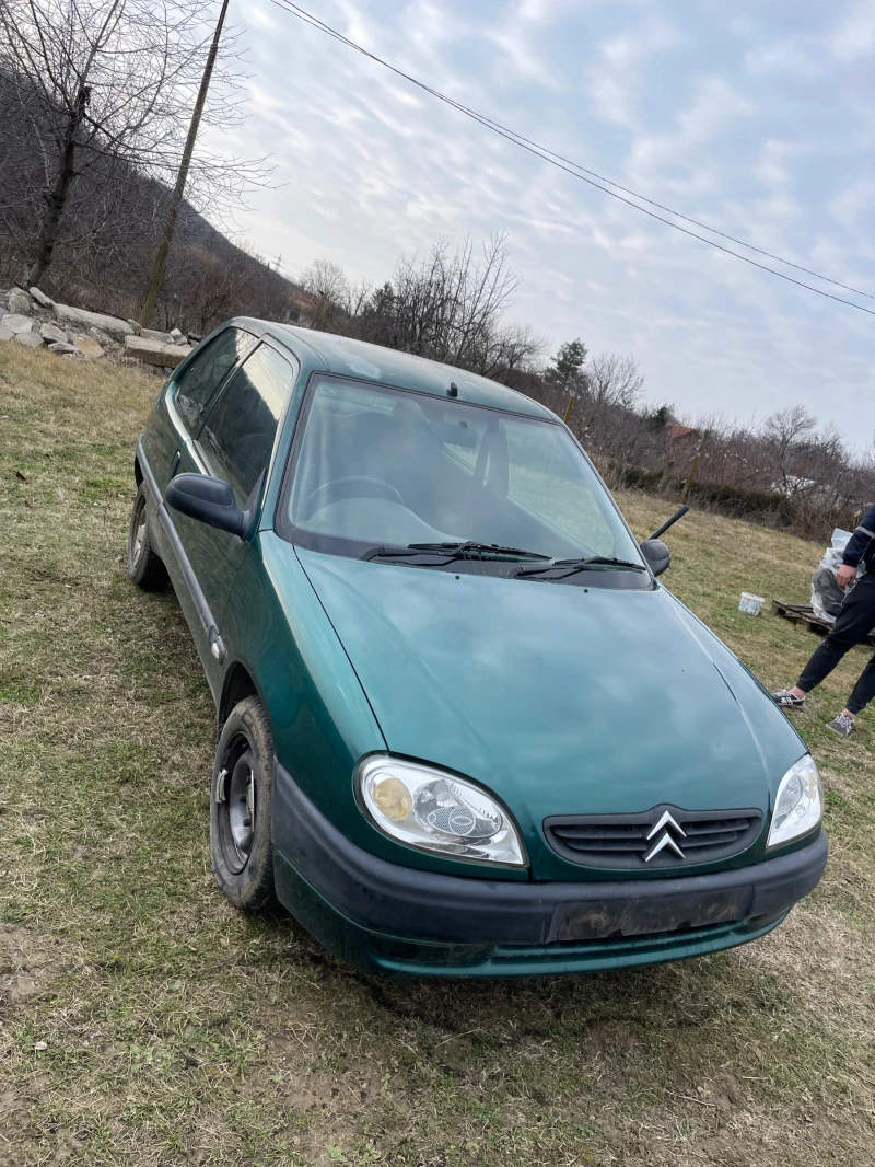 Citroen Saxo НА ЧАСТИ // 1.1 бензин // 60 000км, снимка 1 - Автомобили и джипове - 44394162