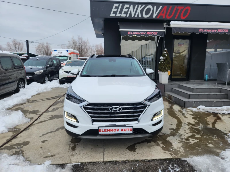 Hyundai Tucson HTRAC 2.0CRDI -185к.с АВТОМАТИК-ШВЕЙЦАРИЯ, снимка 2 - Автомобили и джипове - 48763958