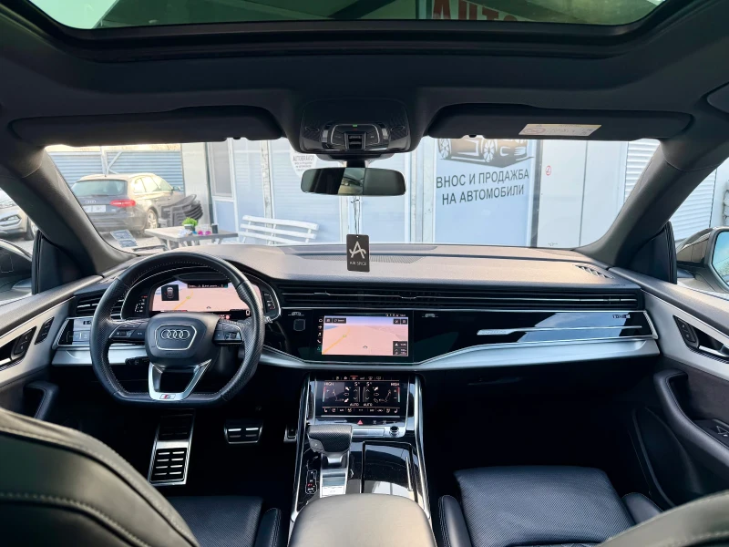 Audi Q8 S-Line/Matrix/Панорама/ФУЛ!!!, снимка 10 - Автомобили и джипове - 52887898