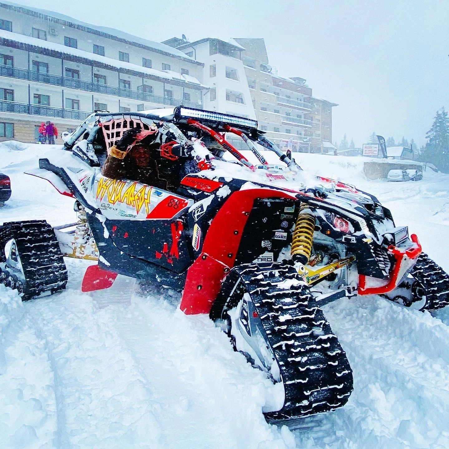 Can-Am Maverick X3 Вериги за сняг Apache 360 LT