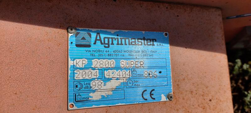 Мулчер Друга марка Agrimaster KP 2800 Super, снимка 3 - Селскостопанска техника - 40051681