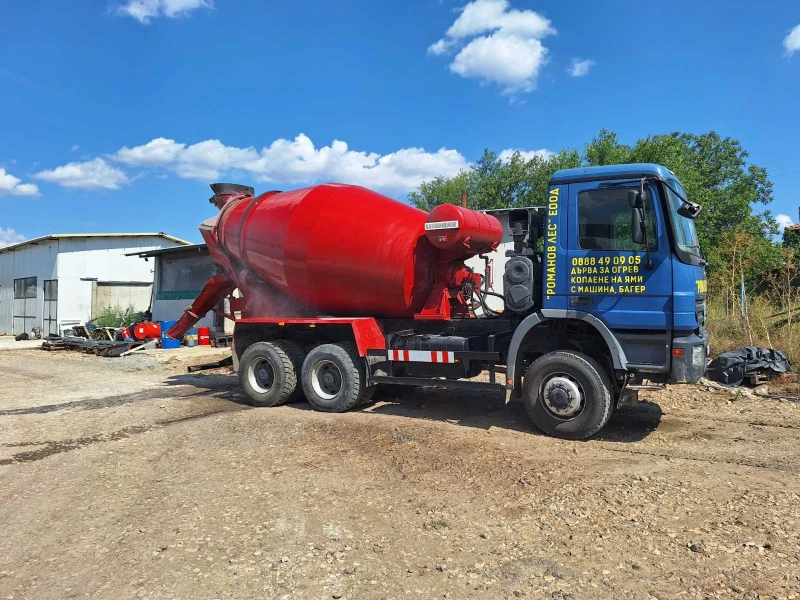 Бетон миксер Mercedes Actros 6x6 26.320, снимка 2 - Индустриална техника - 48585722