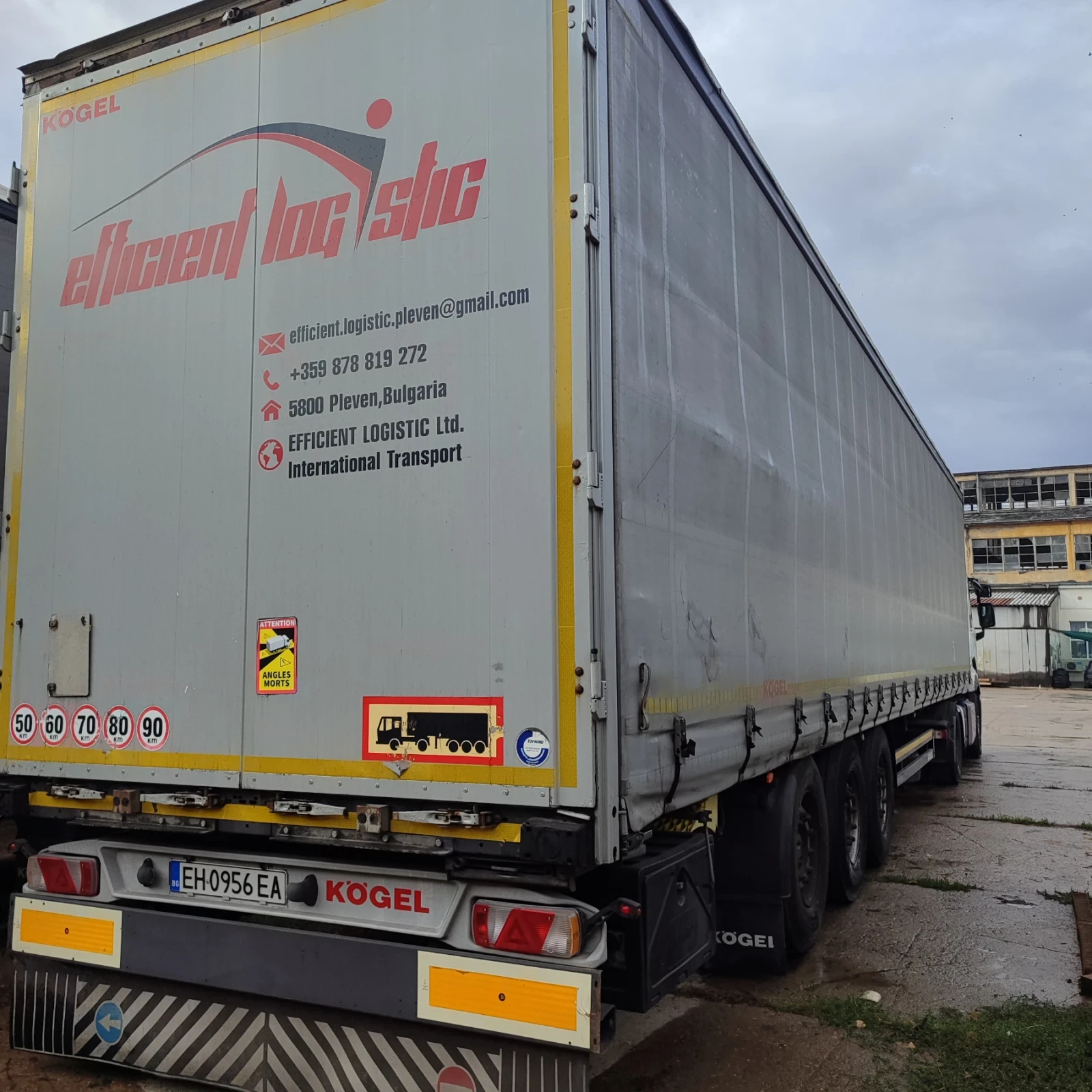Полуремарке Koegel SN24, снимка 5 - Ремаркета - 56534695