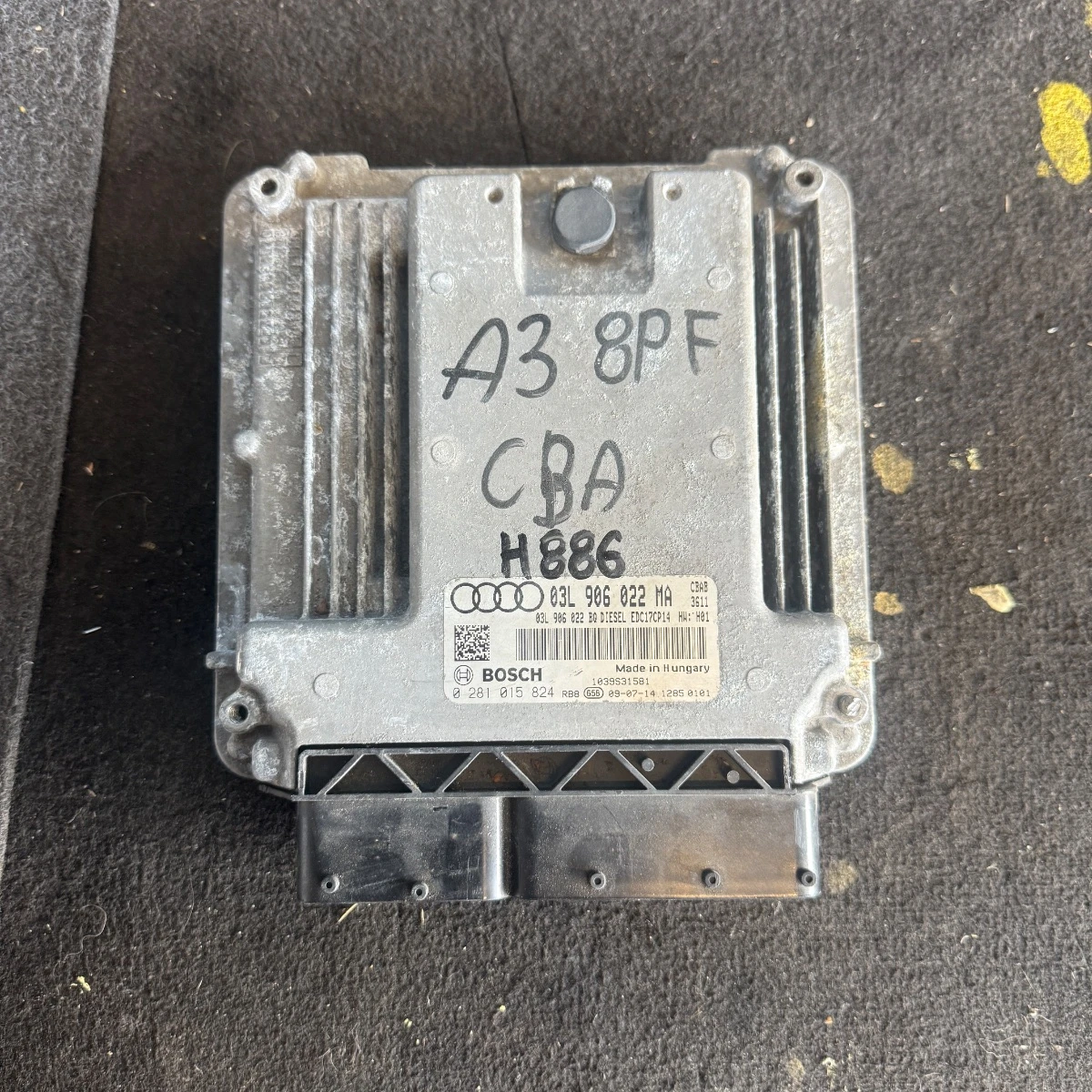 �������� ECU Audi A3 8P 20TDI CBA 03L906022MA ��� 886 03L906022MA-886-1673 | Mobile.bg � ����������� 1