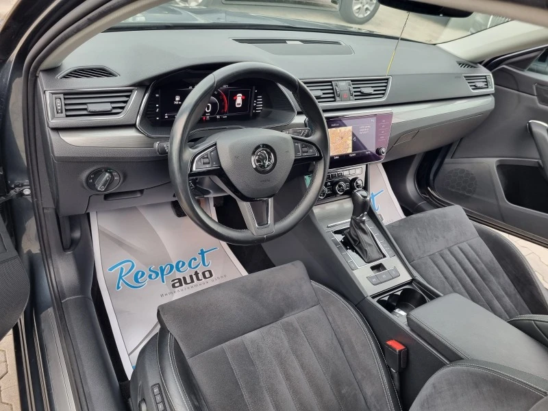 Skoda Superb 2.0TDi-DSG* DIGITAL* LED* DISTRONIC* 2020г. ЦЕНА С, снимка 9 - Автомобили и джипове - 43237354