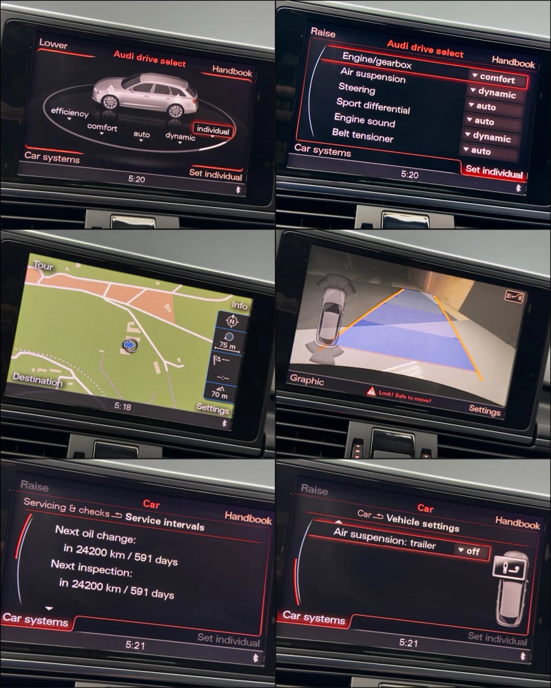 Audi A6 S line Sport/Plus* 3.0* Bi Tdi 313* Bose* Въздух* , снимка 13 - Автомобили и джипове - 50195121