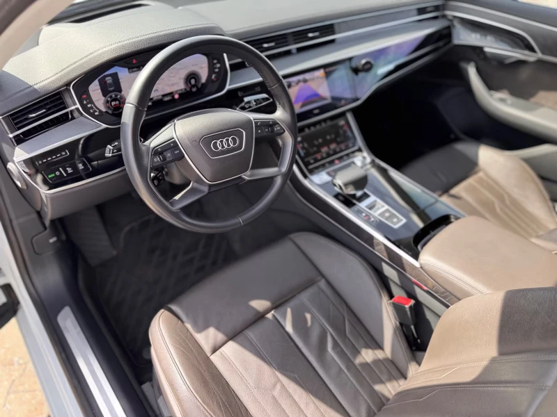 Audi A8 50TDI/QUATTRO/286HP/MEMO/AMBI/AUXILIARY/KLESS/553f, снимка 12 - Автомобили и джипове - 51326782