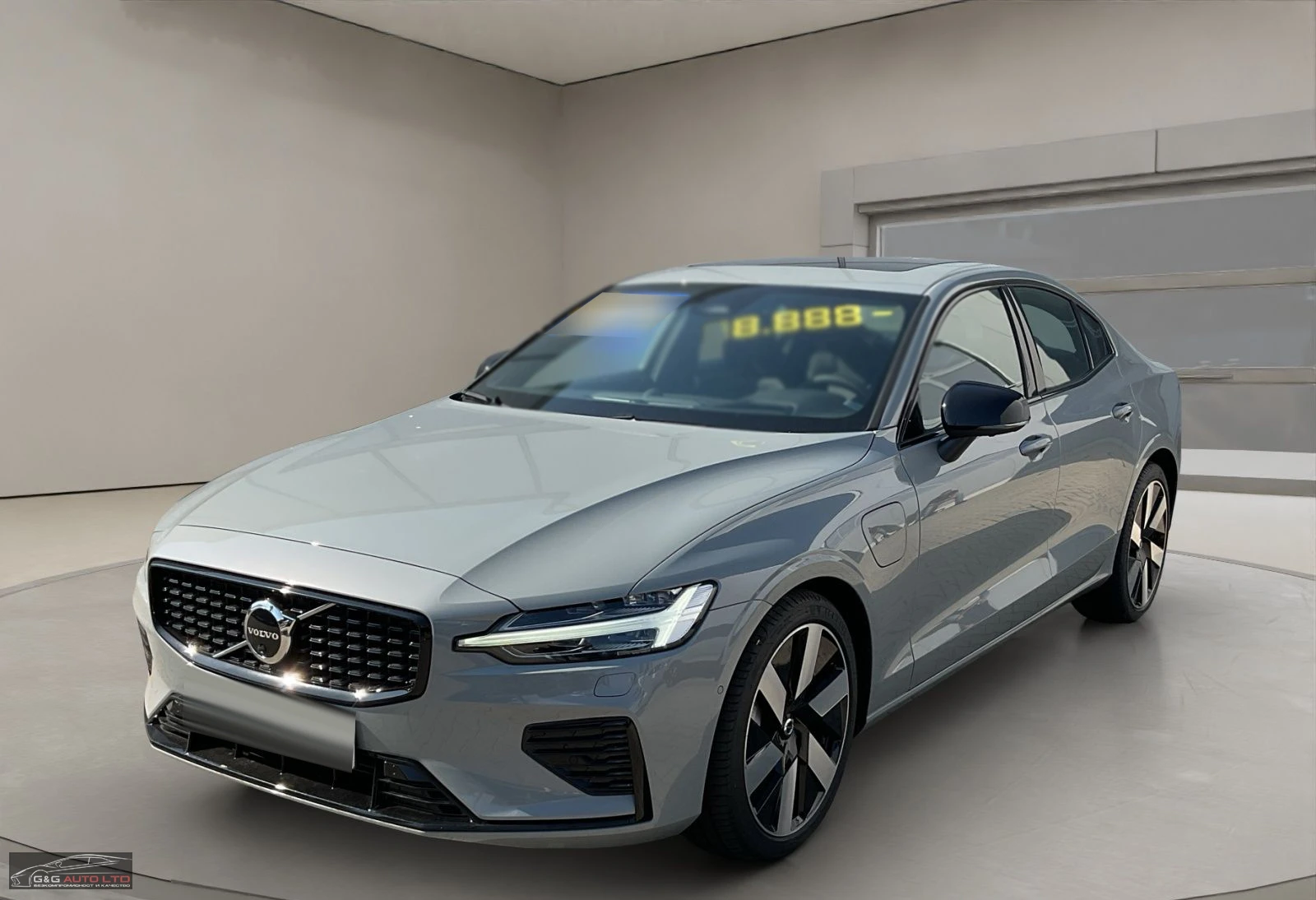 Volvo S60 !T8/2.0PHEV/455HP/ULTIAMTE-DARK/360/NAVI/225vpr | Mobile.bg   1