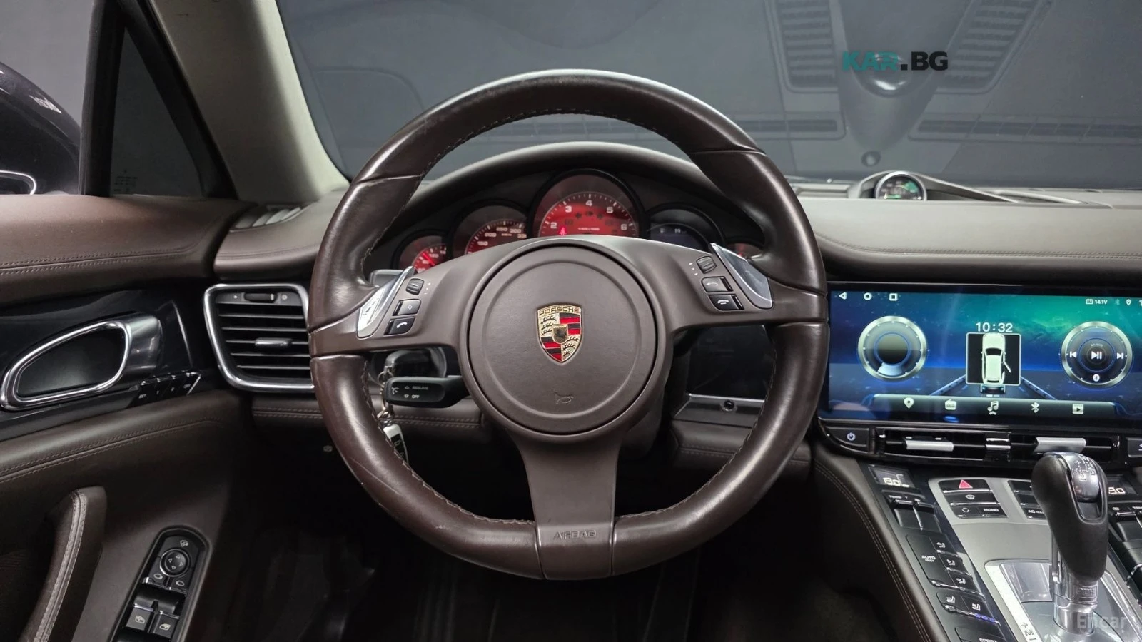 Porsche Panamera 4S 970* КОЖА* ОБДУХВ* ПАНО* , снимка 12 - Автомобили и джипове - 55172584