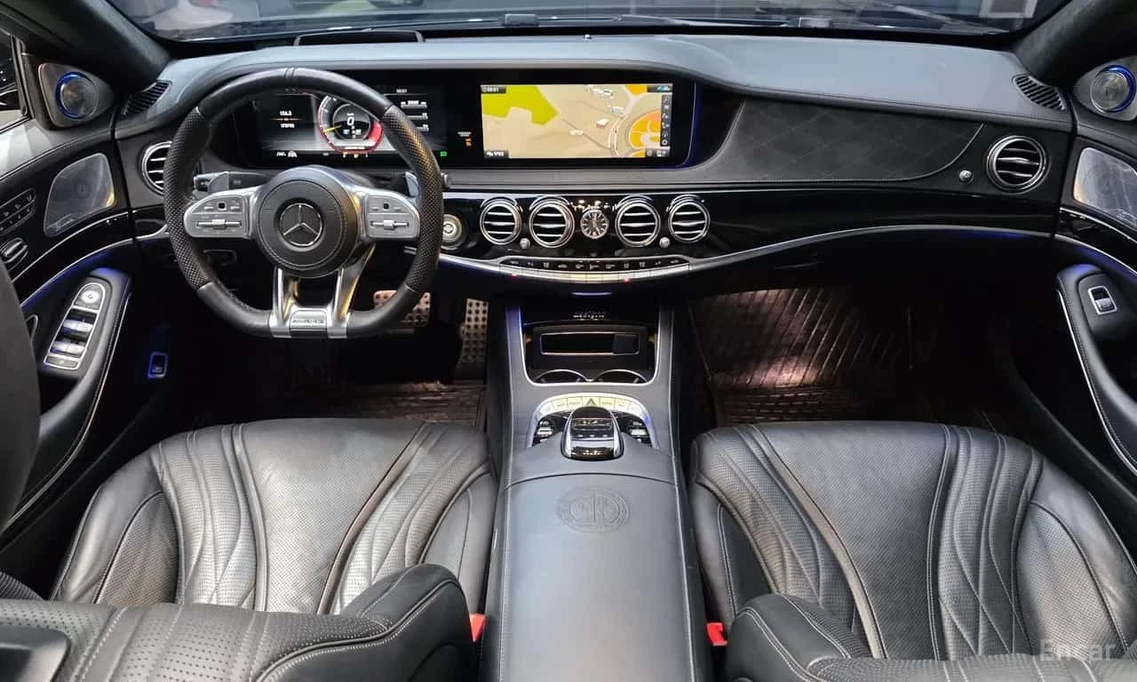 Mercedes-Benz S 63 AMG * S63 4MATIC+ * БЕЗ ПЪРВОНАЧАЛНА ВНОСКА, снимка 7 - Автомобили и джипове - 56198447