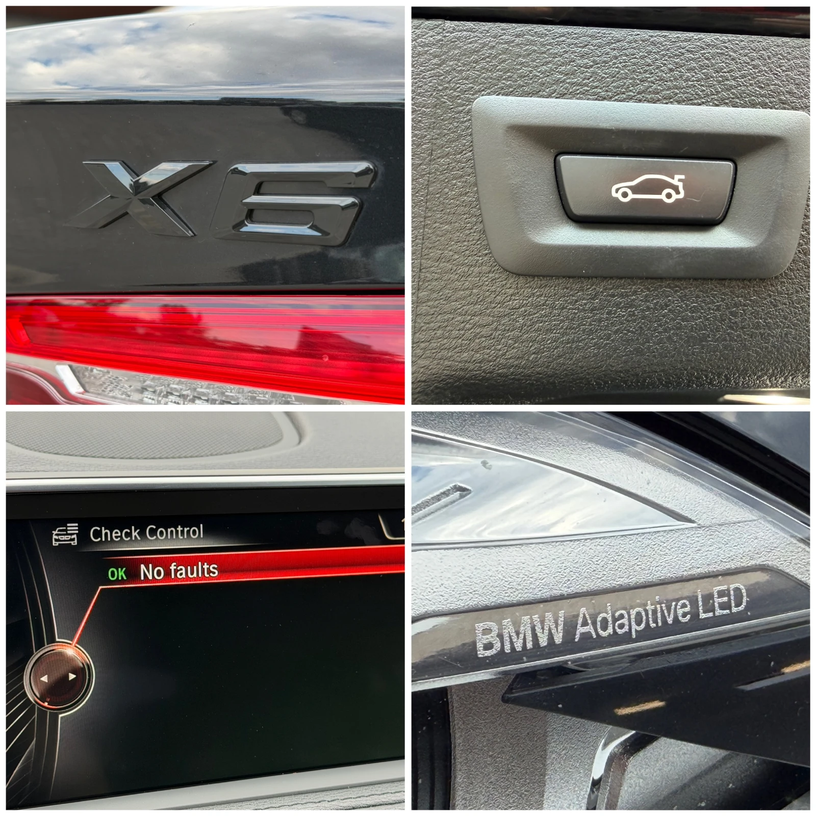 BMW X6 3.0d M-PAKET Black Edition #LED#CAMERA#PODGREV#, снимка 16 - Автомобили и джипове - 55079664