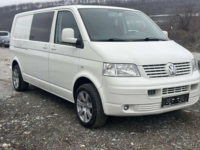 VW T5 2.5 TDI , 131ps СОБСТВЕН ЛИЗИНГ / БАРТЕР, снимка 1 - Бусове и автобуси - 48787929