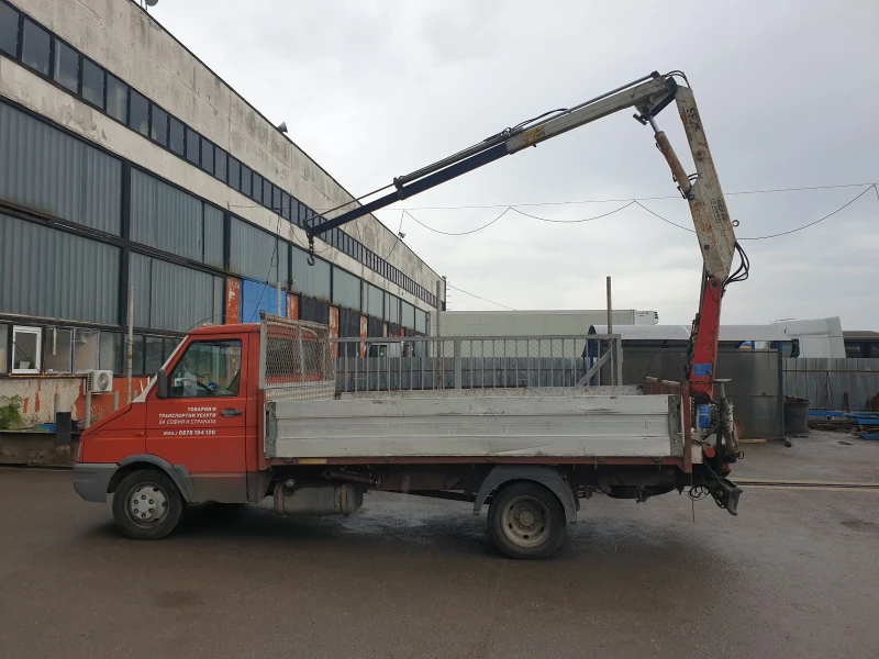 Iveco 3510 Бордови с кран, снимка 2 - Бусове и автобуси - 53285404