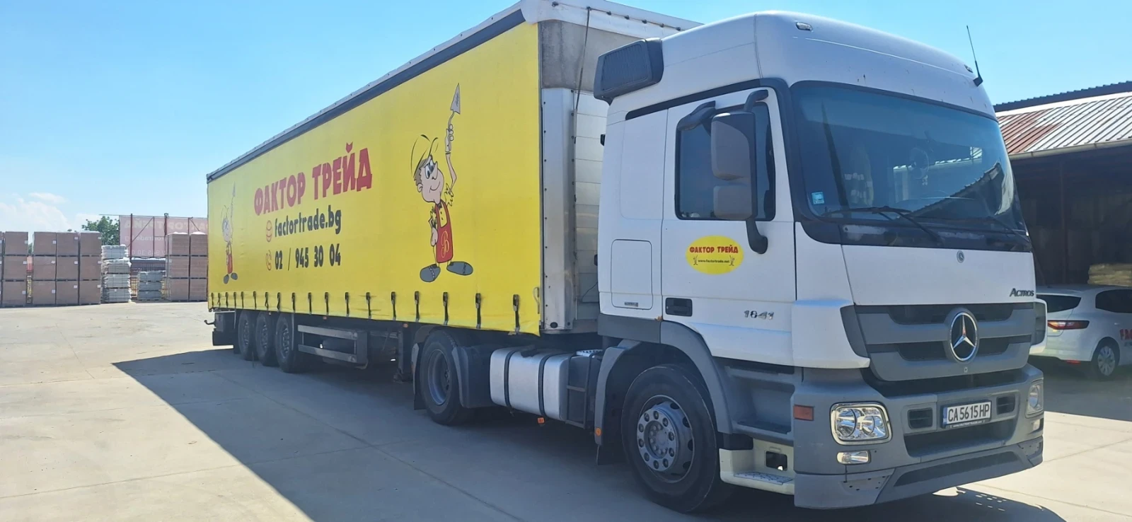 Mercedes-Benz Actros 1841 LS+ Полуремарке, снимка 3 - Камиони - 55475280