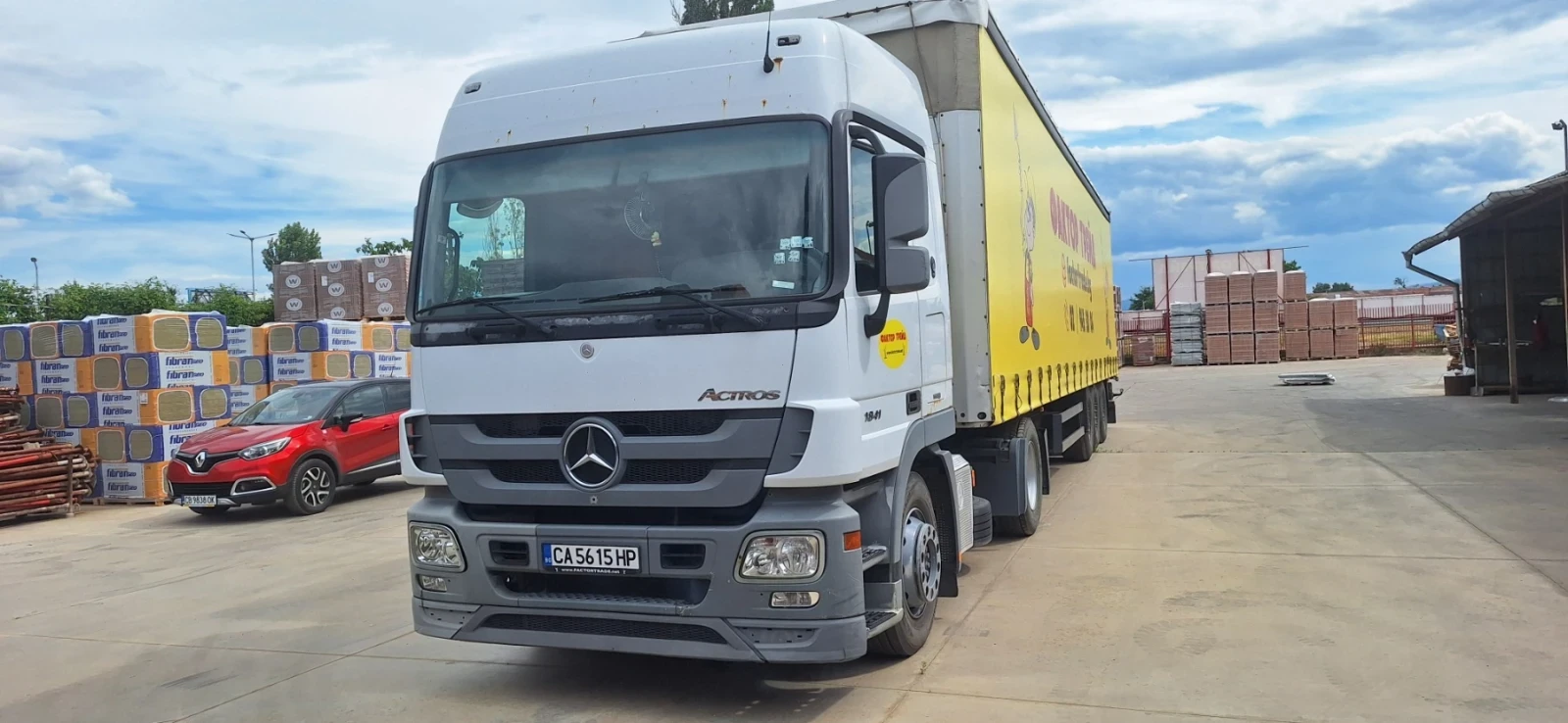 Mercedes-Benz Actros 1841 LS+ Полуремарке