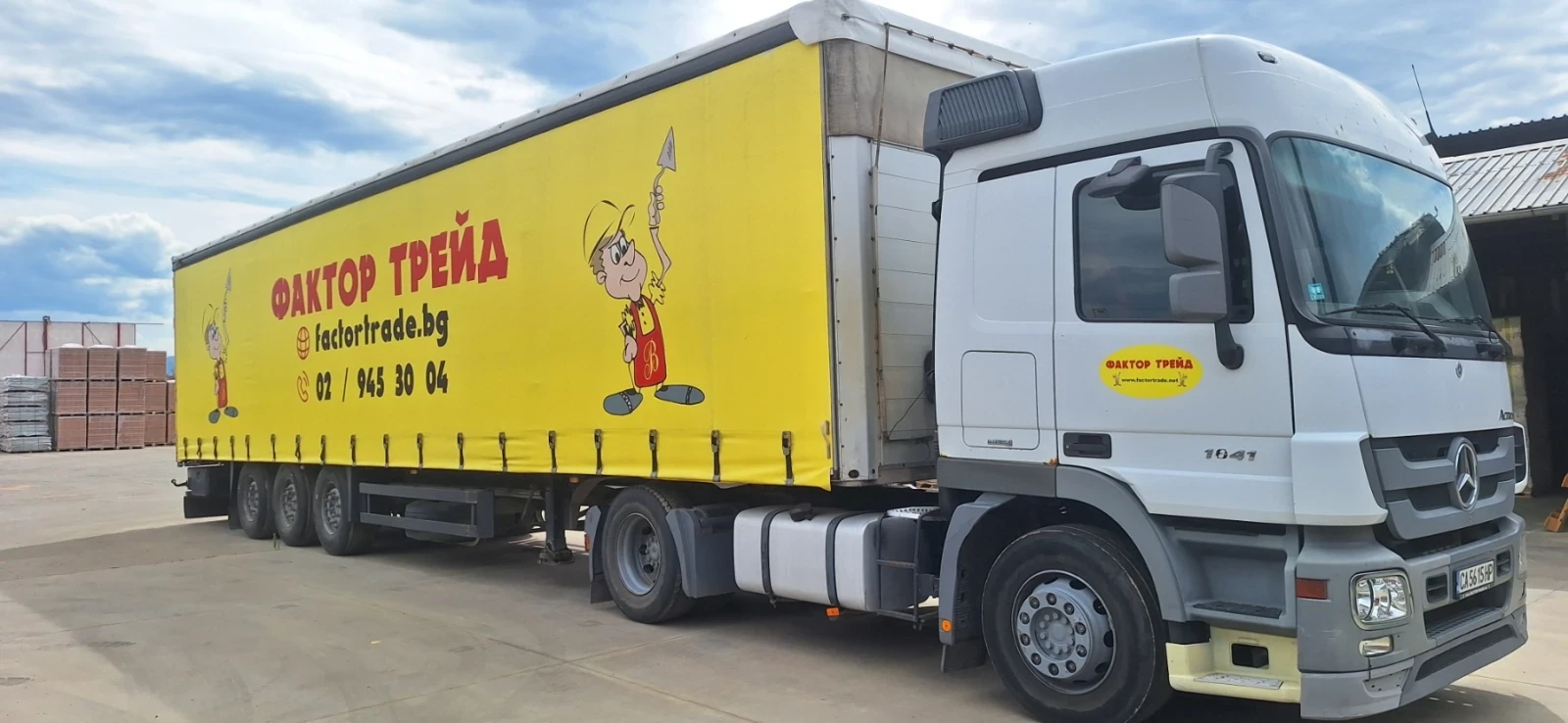 Mercedes-Benz Actros 1841 LS+ Полуремарке, снимка 4 - Камиони - 55475280