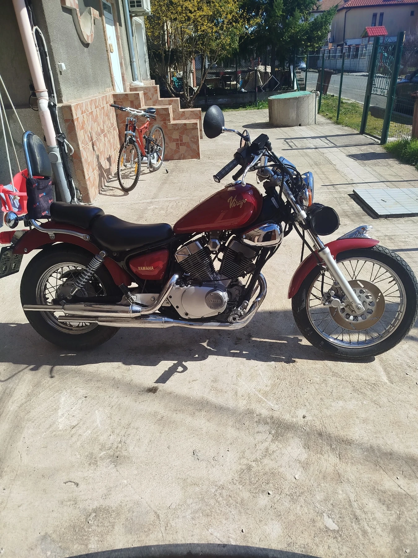 Yamaha Virago, снимка 2 - Мотоциклети и мототехника - 53856984