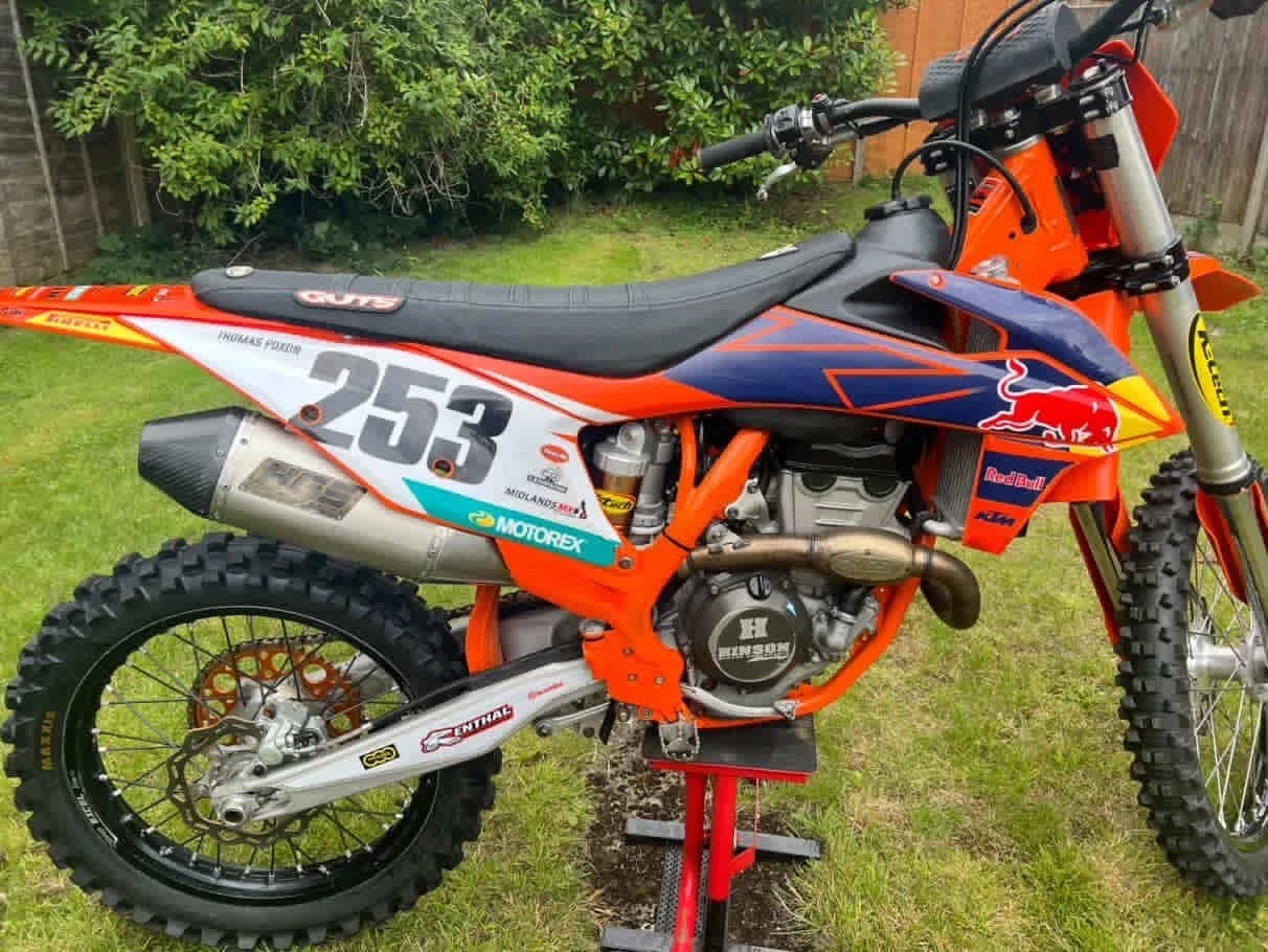 Ktm SX-F FACTORY EDITION на 60 часа , снимка 9 - Мотоциклети и мототехника - 53977054