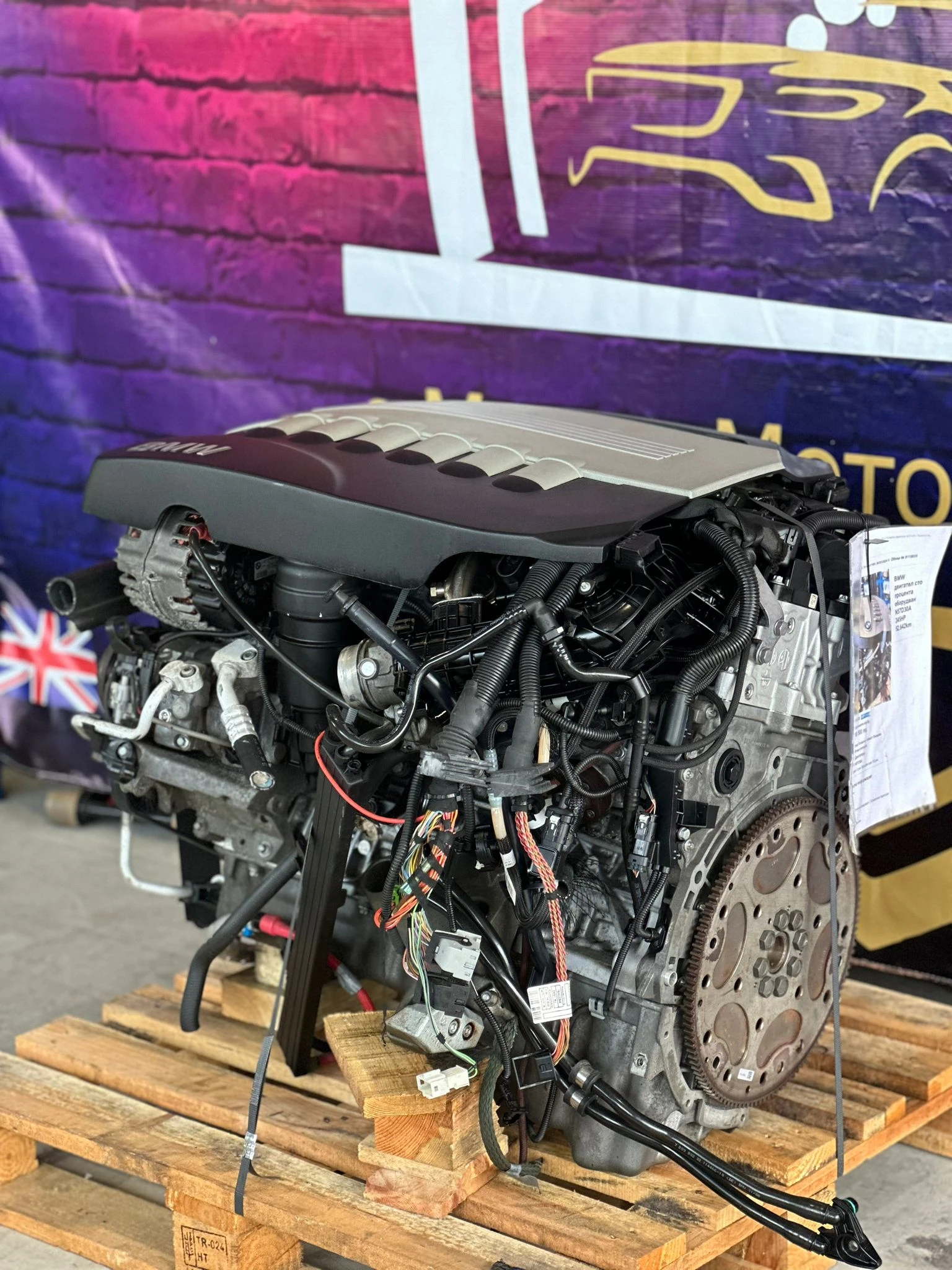 BMW двигател сто процента оборудван N57D30A 245HP 64,821 км, снимка 2 - Части - 56207446
