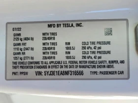 Tesla Model 3, снимка 13