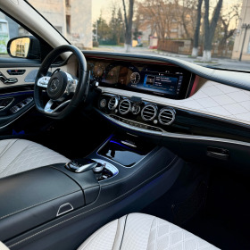 Mercedes-Benz S 350 AMG*LONG*3xTV*Designo*Pano*9-G, снимка 10 - Автомобили и джипове - 45605295