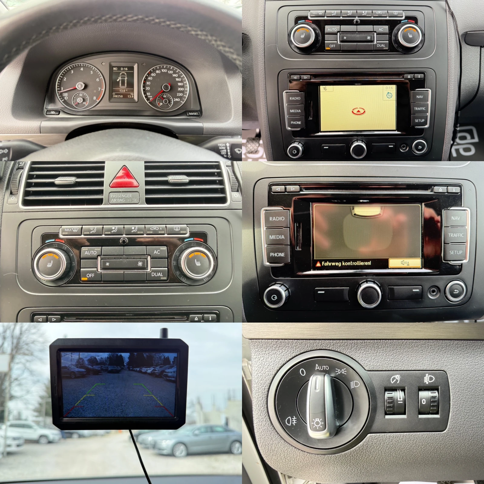 VW Touran ПРОДАДН ! !, снимка 14 - Автомобили и джипове - 52831261