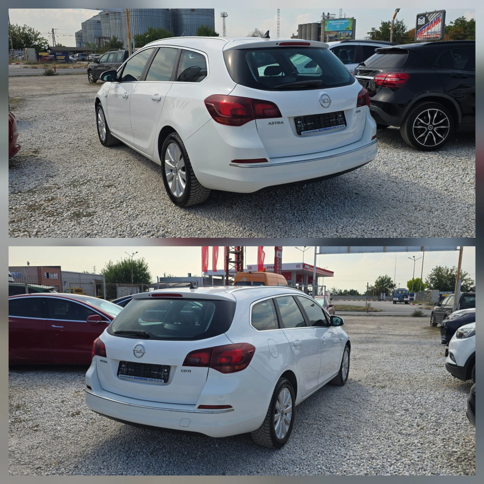 Opel Astra 1.6 CDTI/КОЖА/ПЕРФЕКТНА, снимка 4 - Автомобили и джипове - 55771395