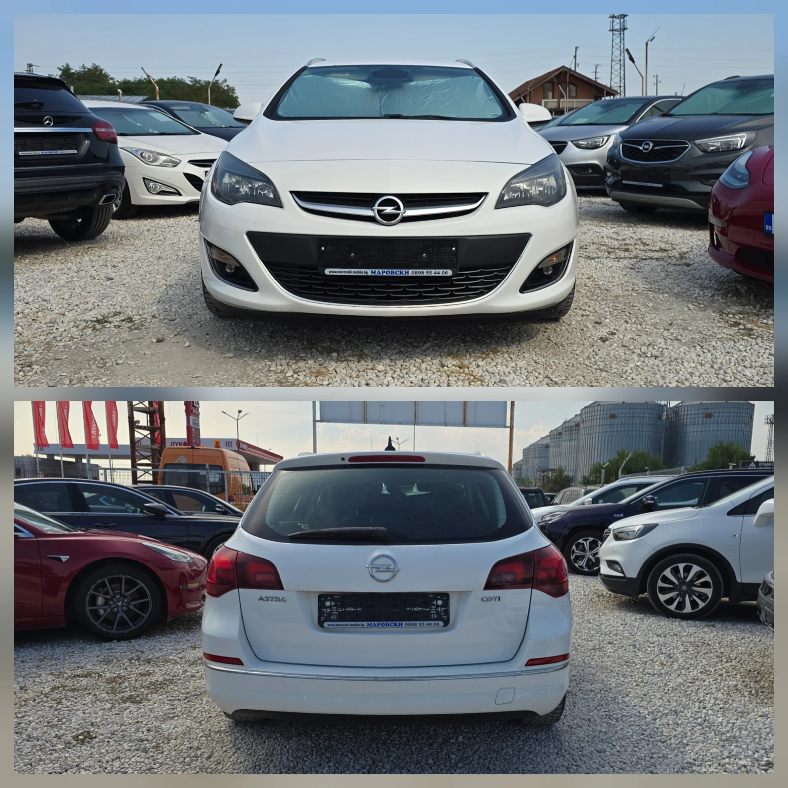 Opel Astra 1.6 CDTI/КОЖА/ПЕРФЕКТНА, снимка 2 - Автомобили и джипове - 55771395