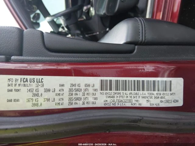 Jeep Grand cherokee LIMITED X 4X4, снимка 9 - Автомобили и джипове - 54549826