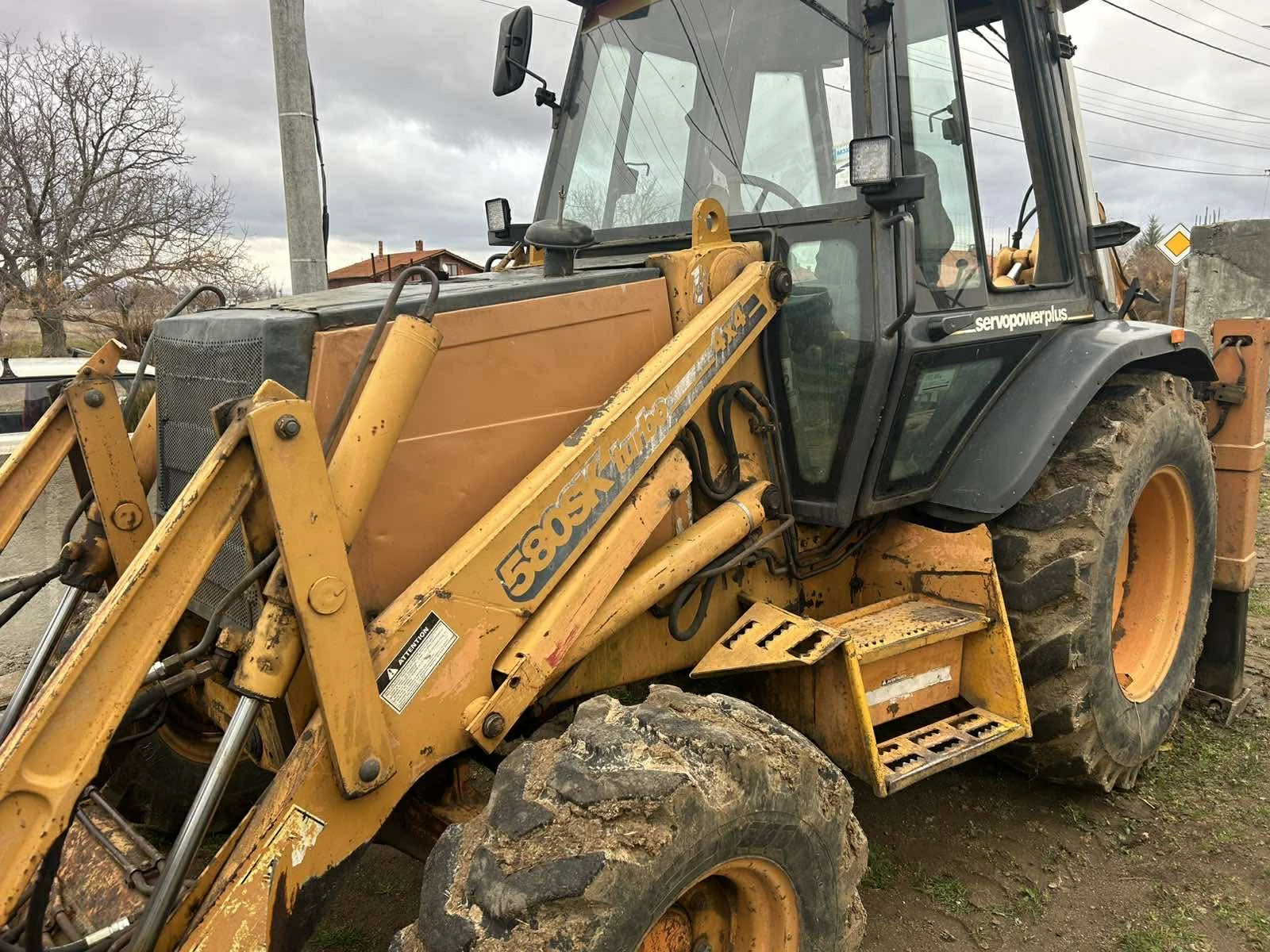 Багер Case 580SK, снимка 7 - Индустриална техника - 53836718